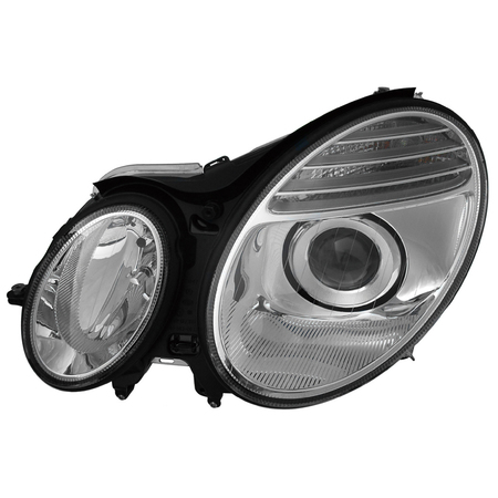 EAGLE EYES LH HEADLAMP ASSY COMPOSITE; XENON; W/CURVE LIGHTING; FROM 8-31-06; E350 07-09 BZ115-B101L